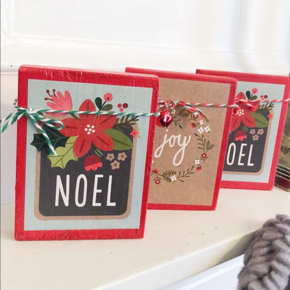 Wooden Christmas decor